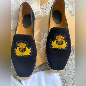 Christian Louboutin Nanou Orlato Flat Sz 10